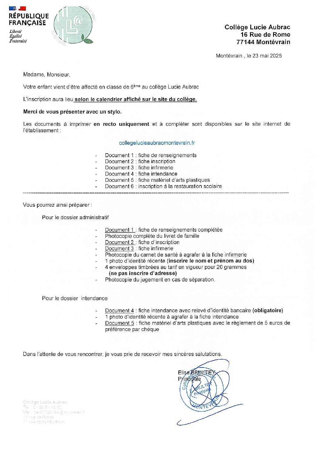Collège Lucie Aubrac